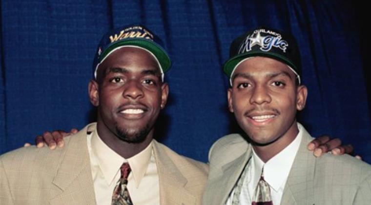 Penny Hardaway ve Chris Webber takasın hemen ardından.