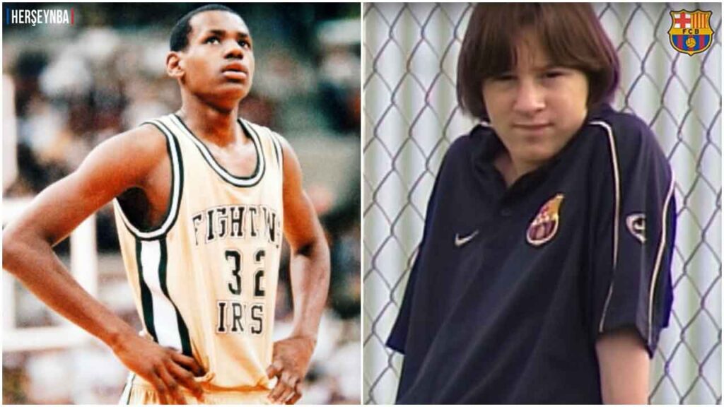 LeBron James & Lionel Messi