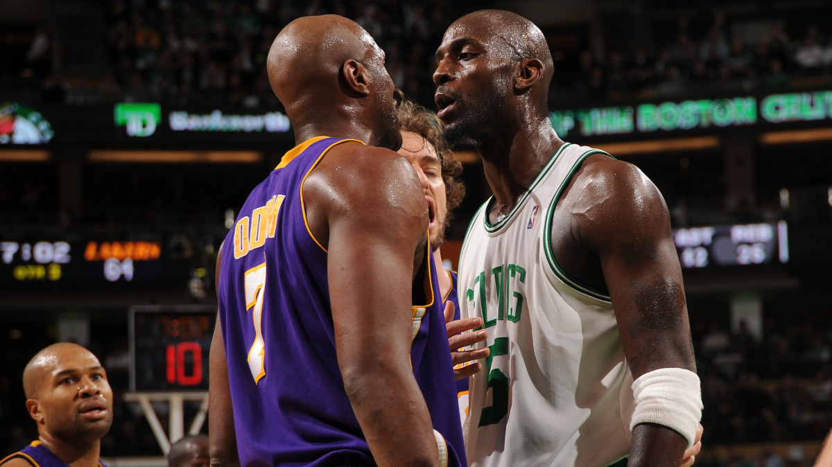 kevin garnett trash talk - Her Şey NBA
